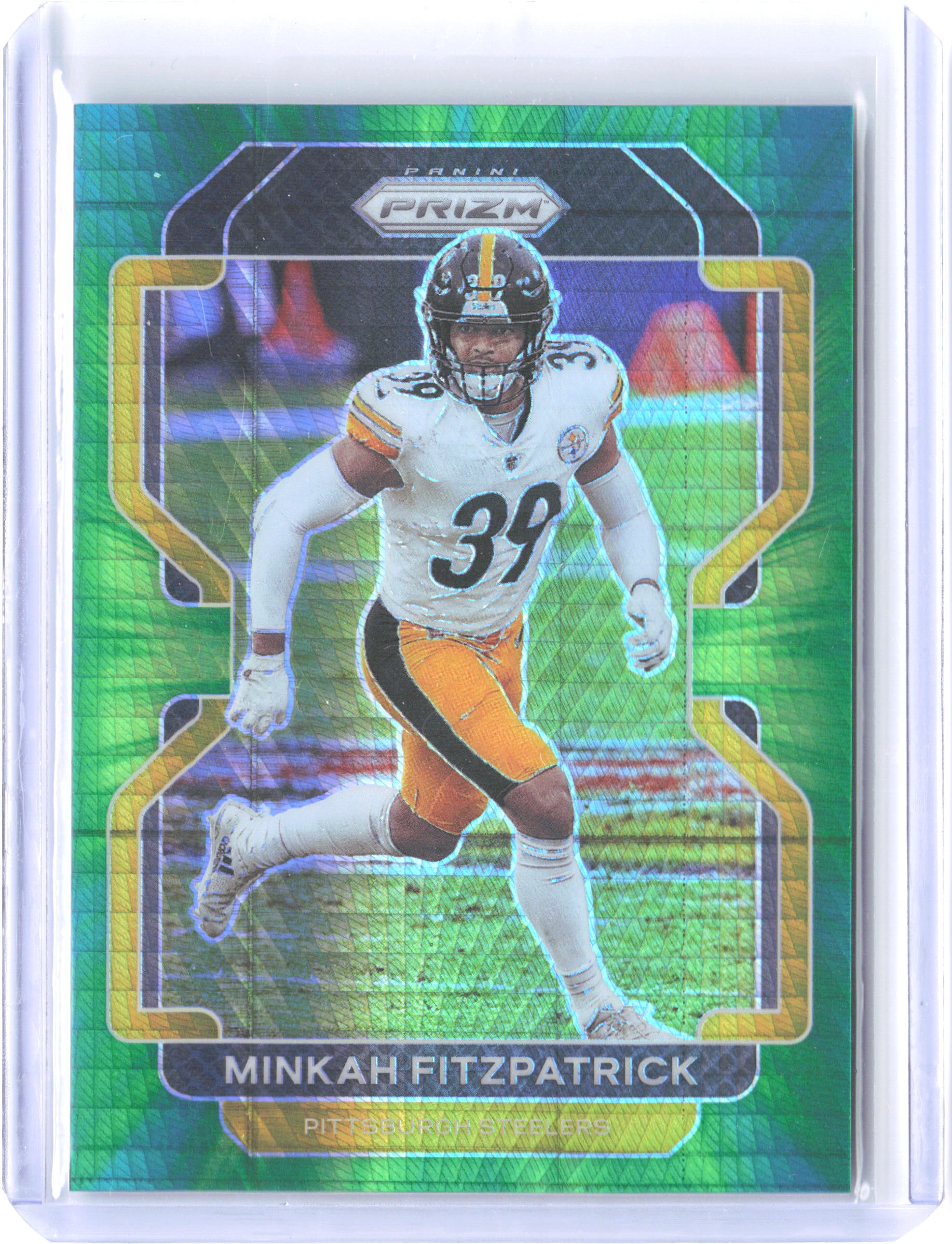 2021 Panini Prizm #256 Minkah Fitzpatrick Hyper #/175