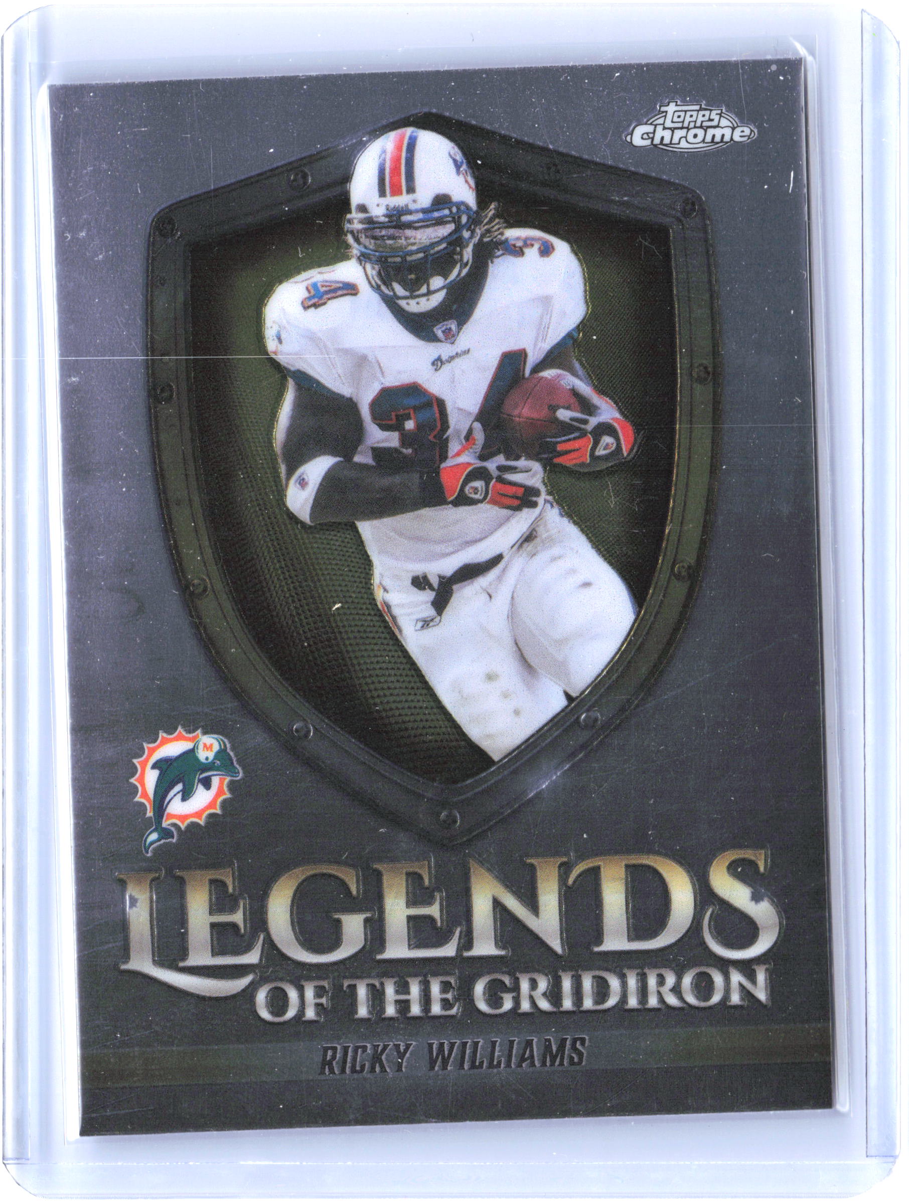 2025 Topps Chrome #LOG-14 Ricky Williams Legends of the Gridiron