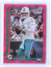 2025 Topps Chrome #316 Quinn Ewers X-Fractor