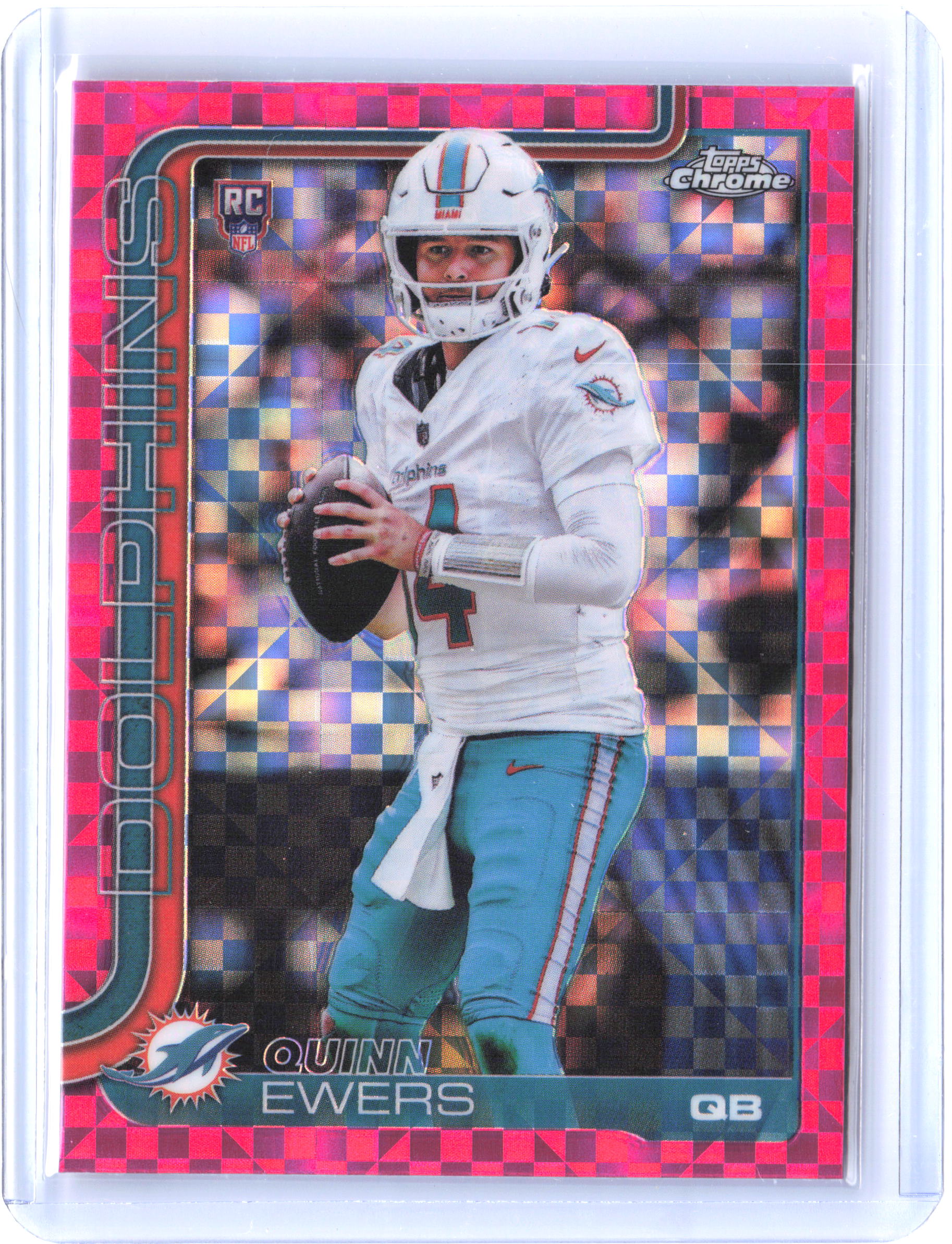 2025 Topps Chrome #316 Quinn Ewers X-Fractor