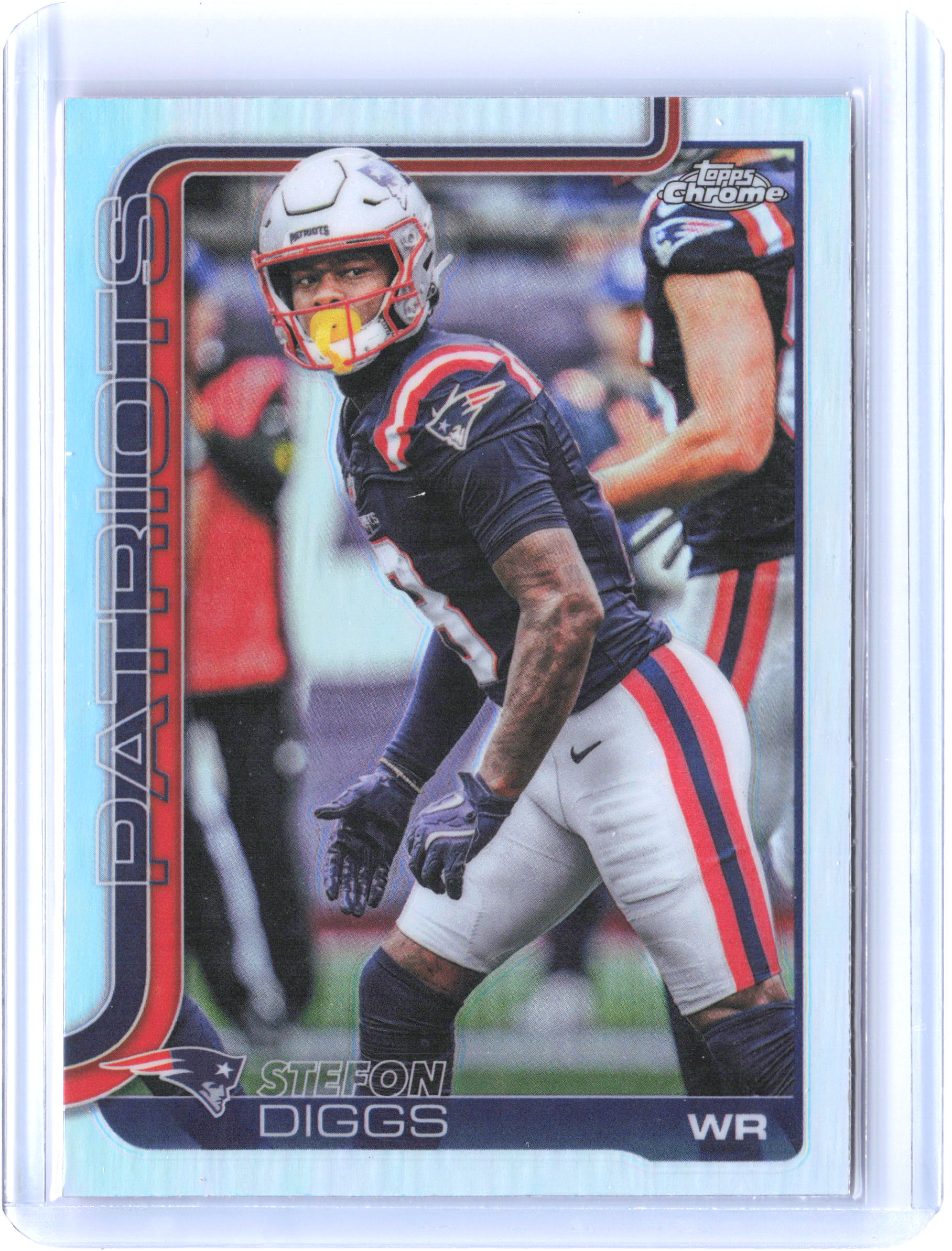 2025 Topps Chrome #205 Stefon Diggs Refractor