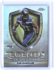 2025 Topps Chrome #LOG-34 Kam Chancellor Legends of the Gridiron Refractor