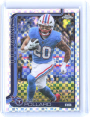 2025 Topps Chrome #290 Tony Pollard Topps Refractor