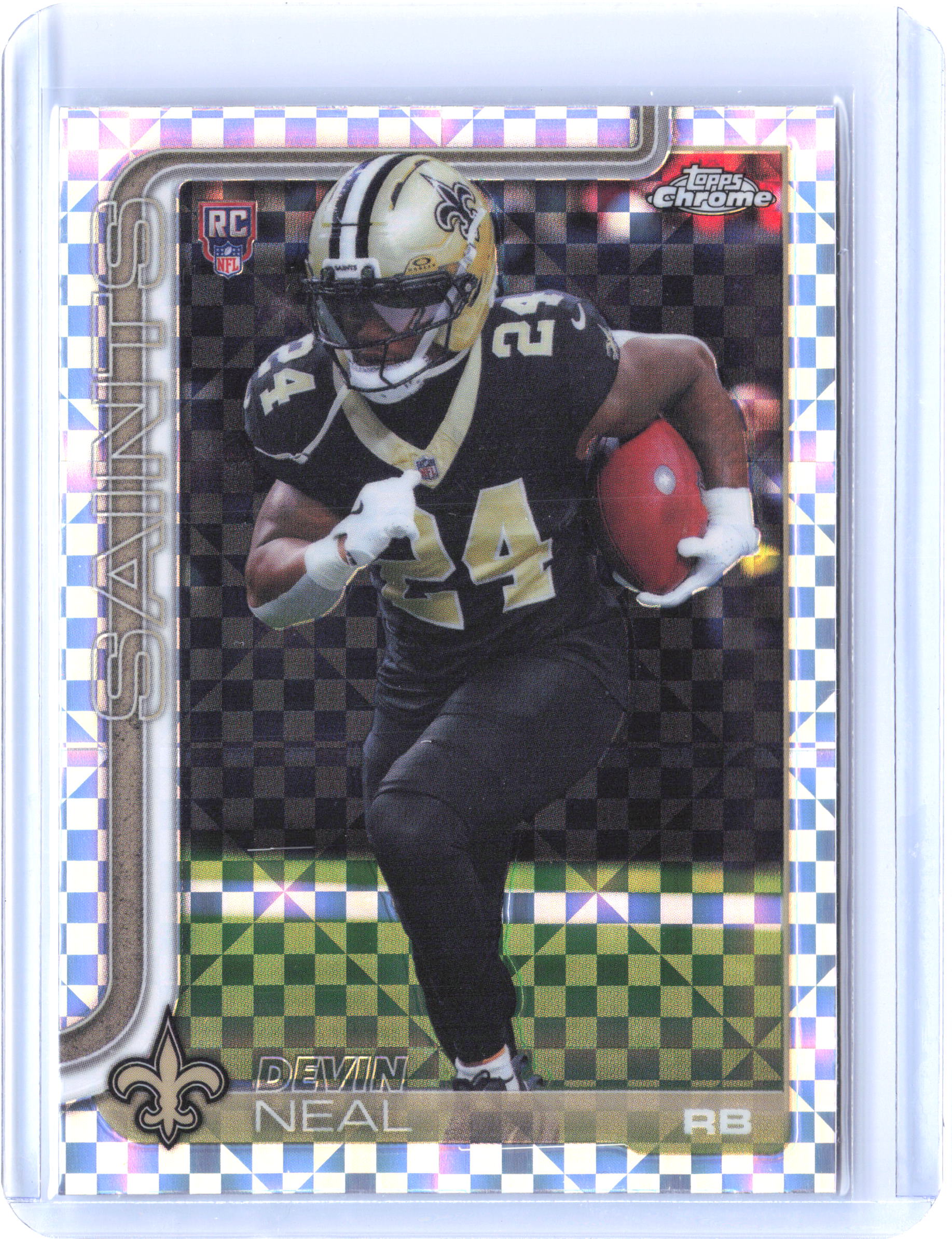 2025 Topps Chrome #391 Devin Neal Pulsar Refractor