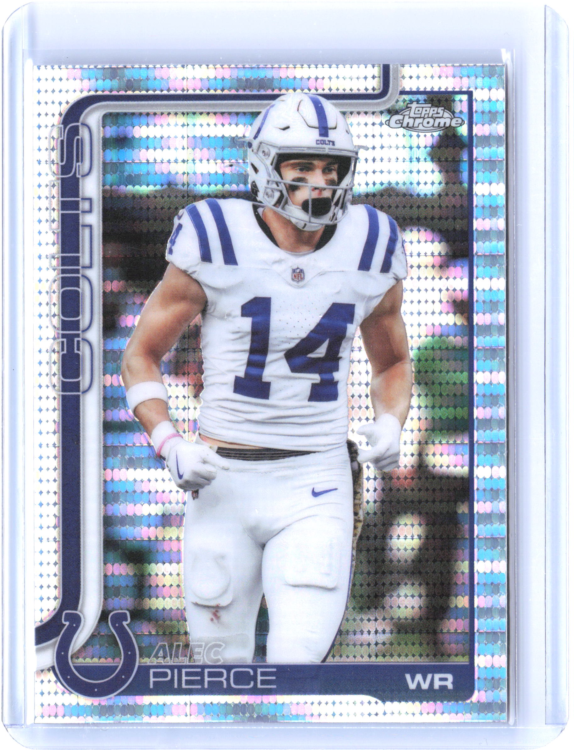 2025 Topps Chrome #125 Alec Pierce Topps Refractor