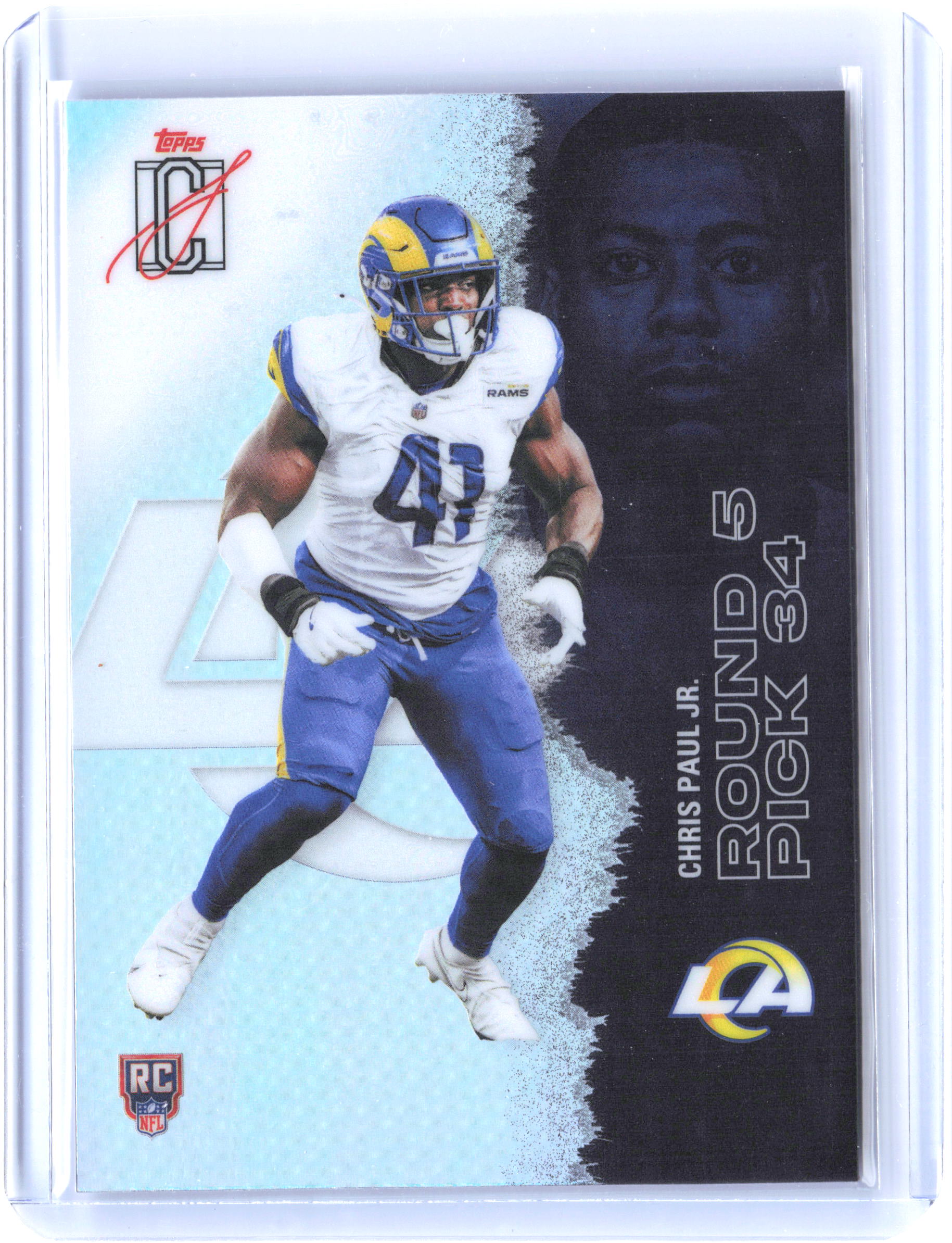 2025 Topps Signature Class #233 Chris Paul Jr.
