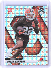 2025 Panini Mosaic #355 Dylan Sampson Mosaic Reactive Yellow
