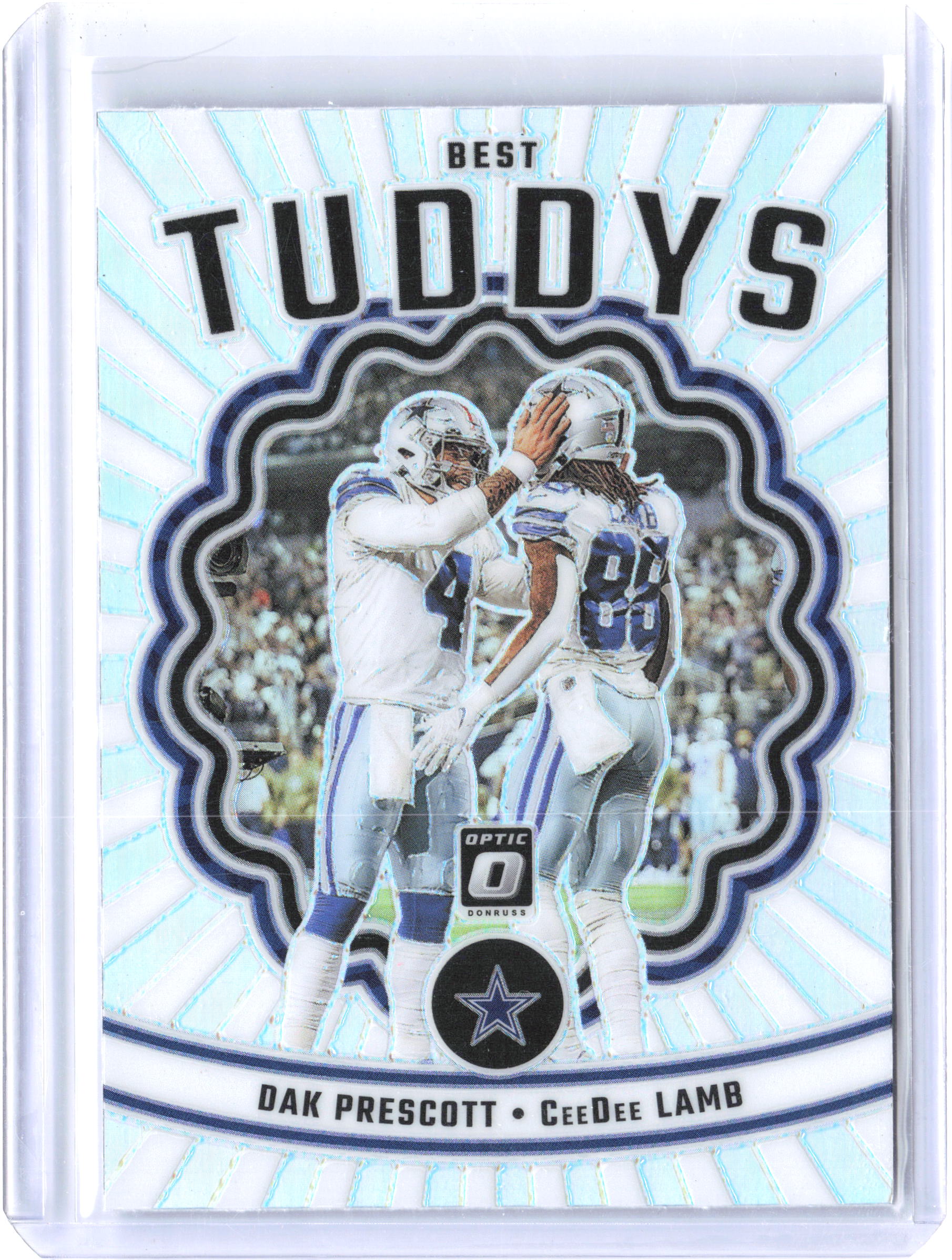 2023 Donruss Optic #BT-DC Dak Prescott / CeeDee Lamb Best Tuddys