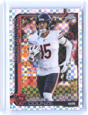 2025 Topps Chrome #49 Rome Odunze X-Fractor