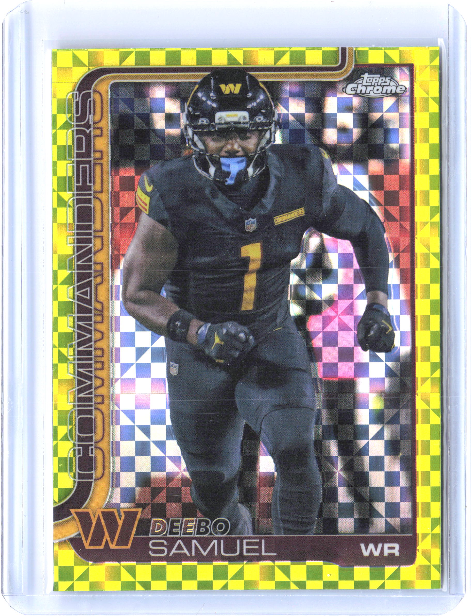 2025 Topps Chrome #294 Deebo Samuel Topps Refractor