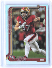 2025 Topps Chrome #264 Nick Bosa Refractor