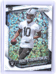 2025 Panini Prizm #369 Dont'e Thornton Jr. Lazer