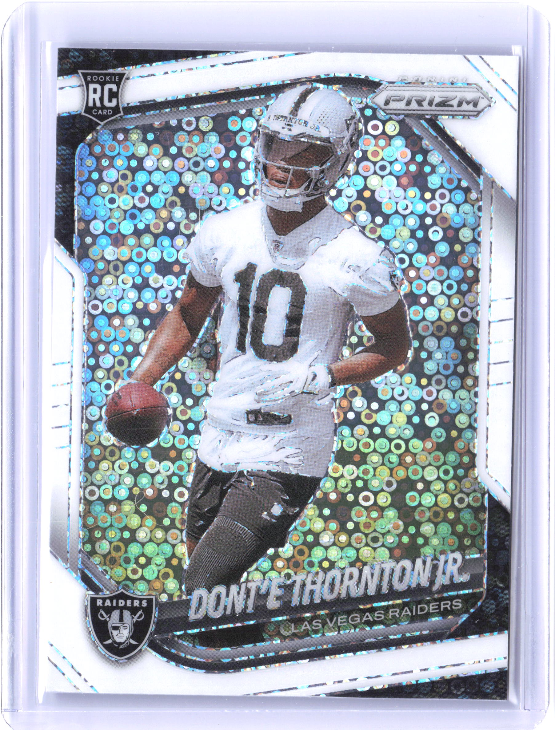 2025 Panini Prizm #369 Dont'e Thornton Jr. Lazer