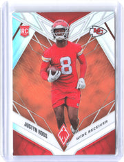 2022 Panini Phoenix #152 Justyn Ross Red Lazer #/150