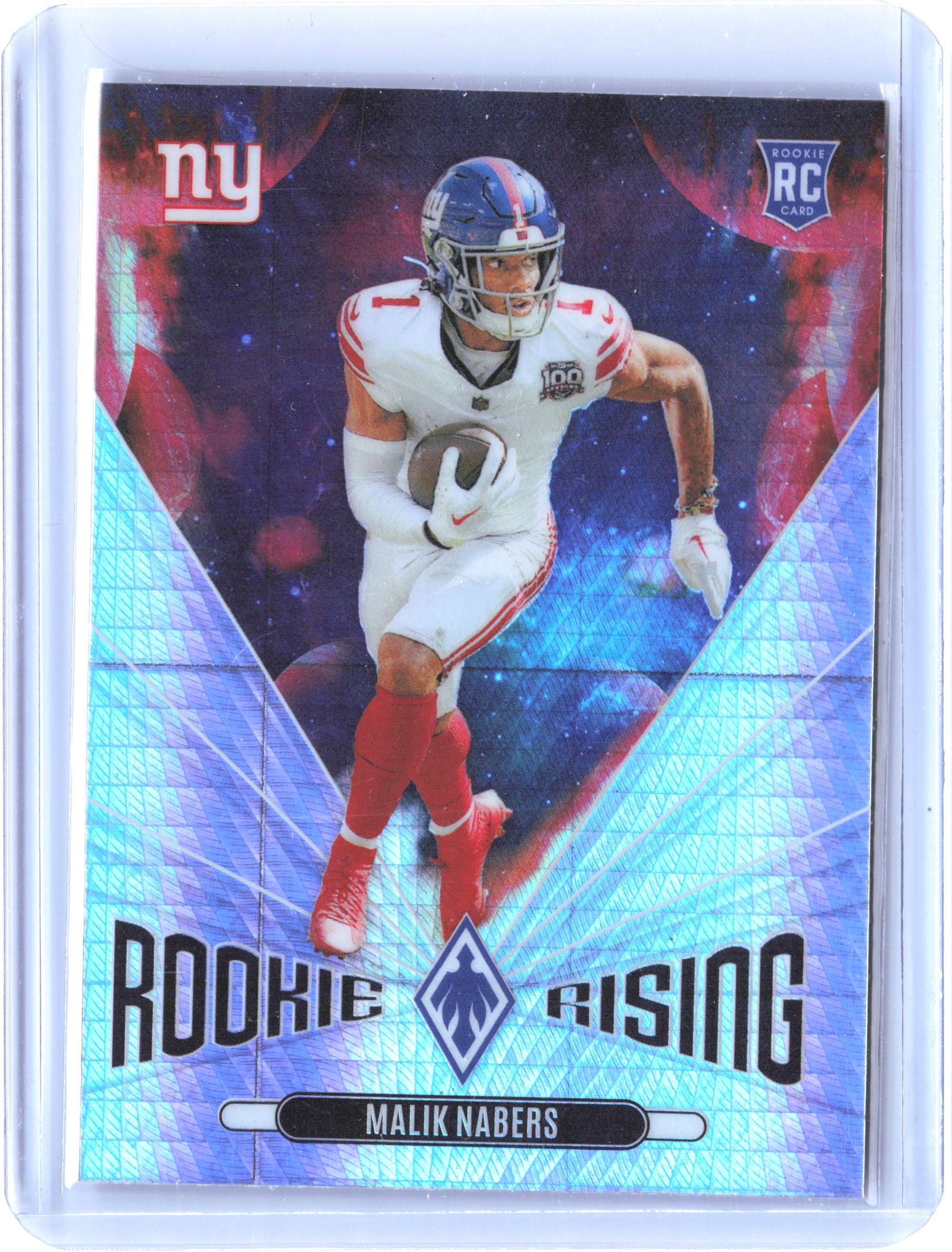 2024 Panini Phoenix #RR-MNS Malik Nabers Rookie Rising Wave