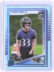 2025 Donruss #382 Tyler Loop Optic Rated Rookies Preview Holo