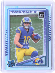 2025 Donruss #323 Terrance Ferguson Optic Rated Rookies Preview Holo
