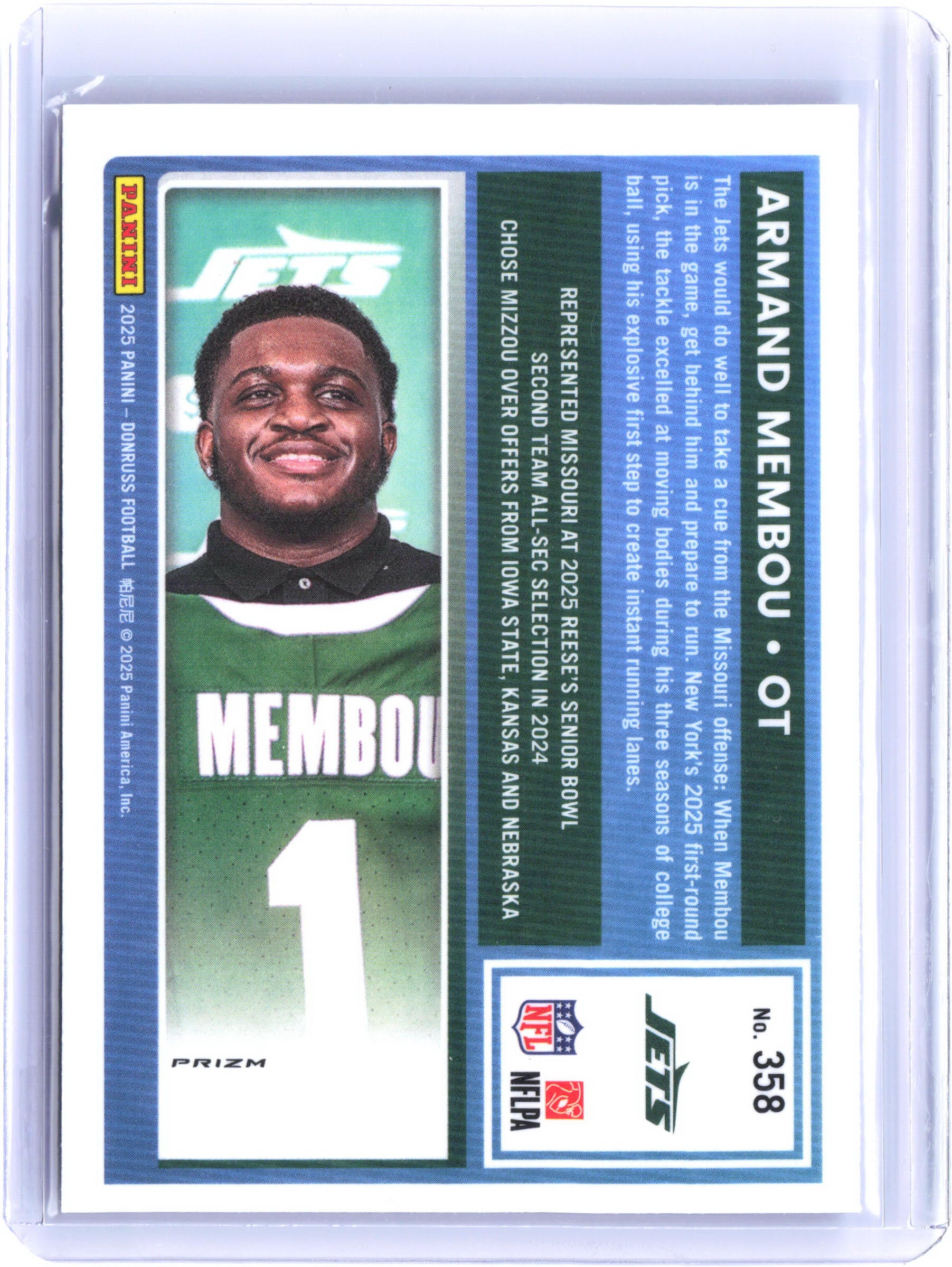 2025 Donruss #358 Armand Membou