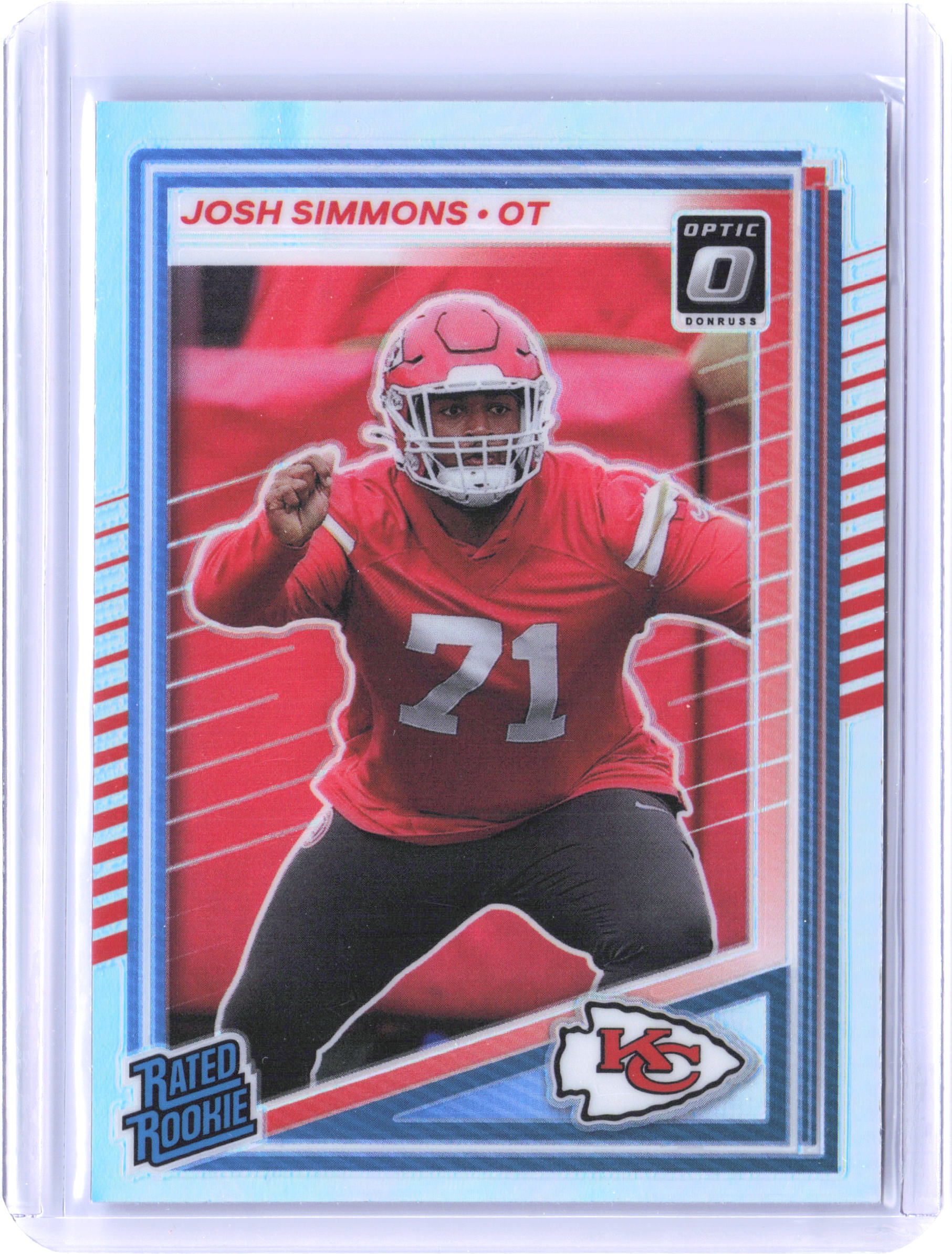2025 Donruss #368 Josh Simmons refractor