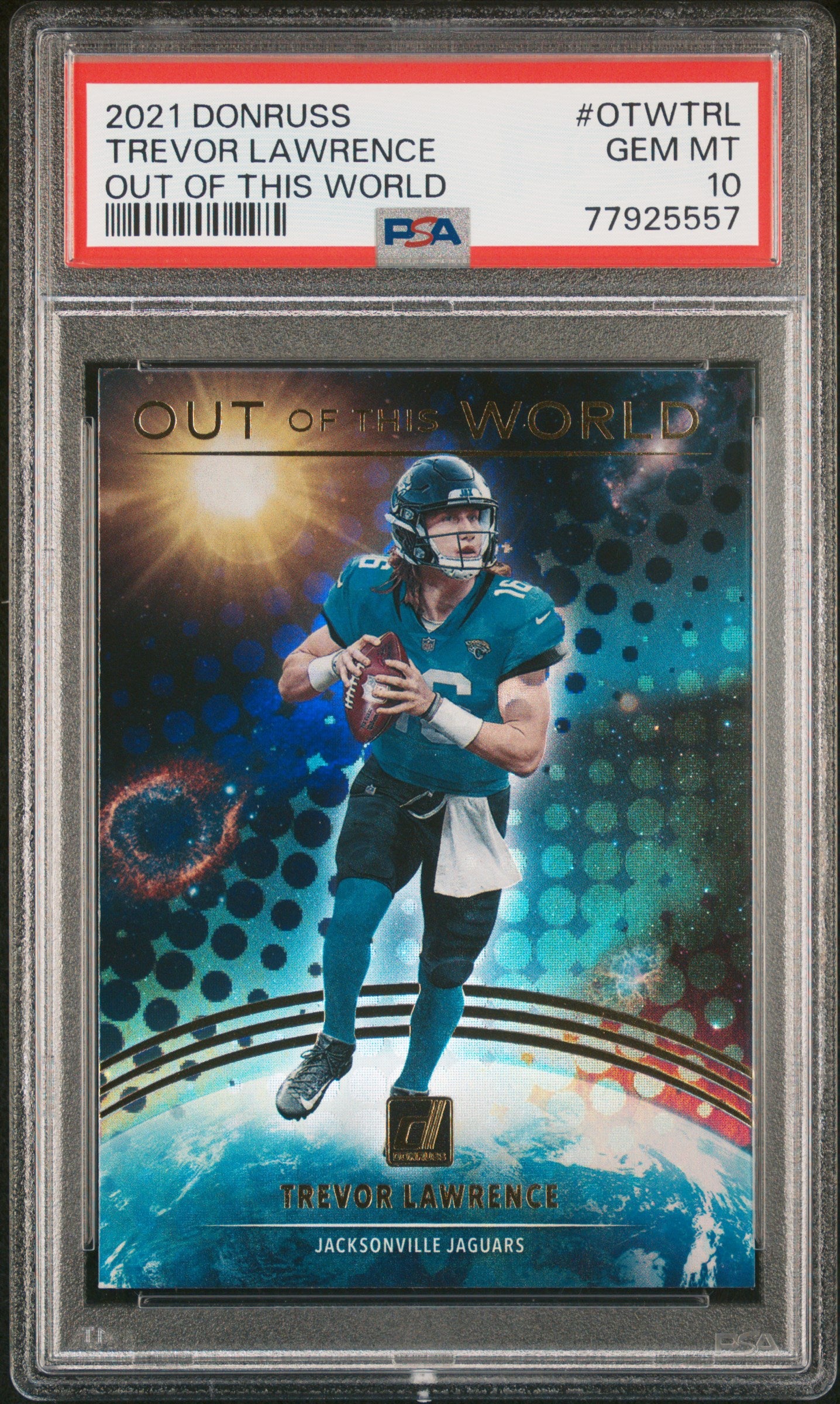 2021 Panini Donruss Out Of This World #OTWTRL Trevor Lawrence  PSA 10