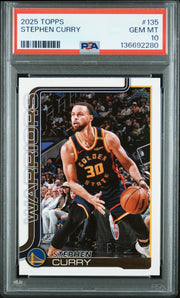 2025 Topps #135 Stephen Curry PSA 10