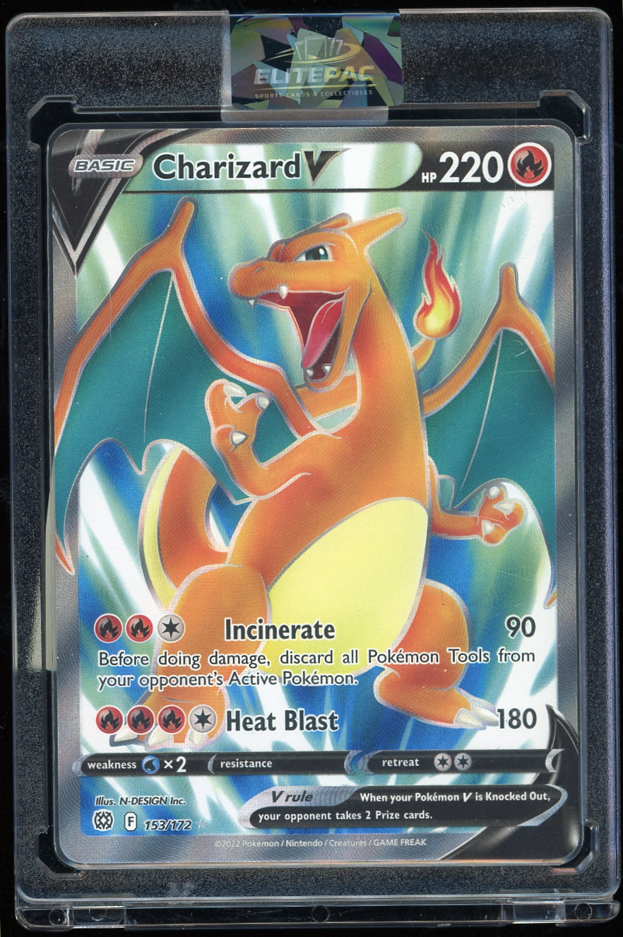 SWSH09: Brilliant Stars #153/172 Charizard V (Full Art)