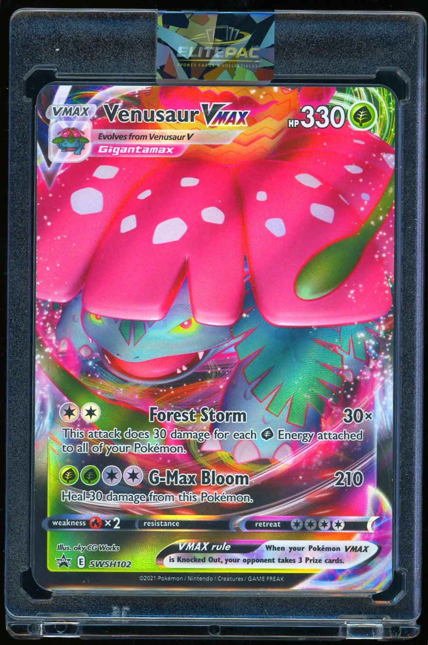 SWSH: Sword & Shield Promo Cards #SWSH102 Venusaur VMAX