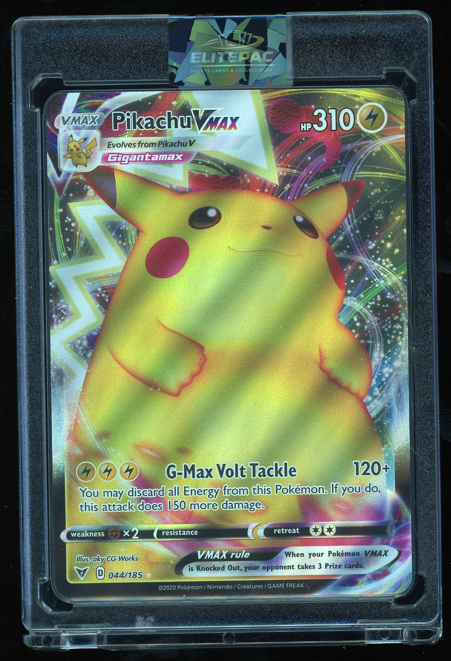 SWSH04: Vivid Voltage #044/185 Pikachu VMAX