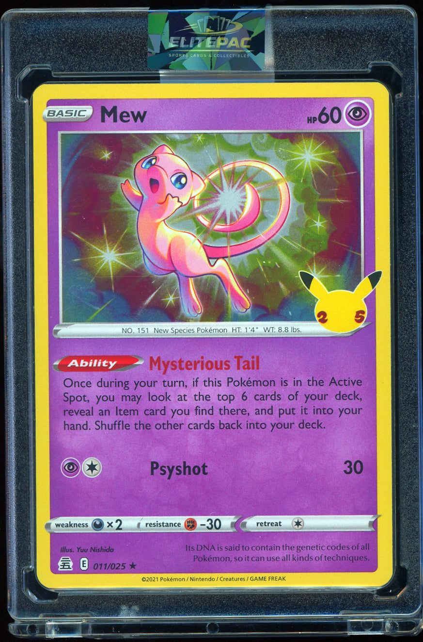 Celebrations #011/025 Mew