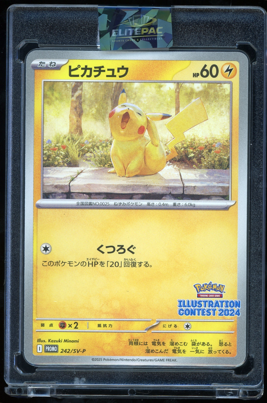 SV-P Promotional Cards #242 Pikachu
