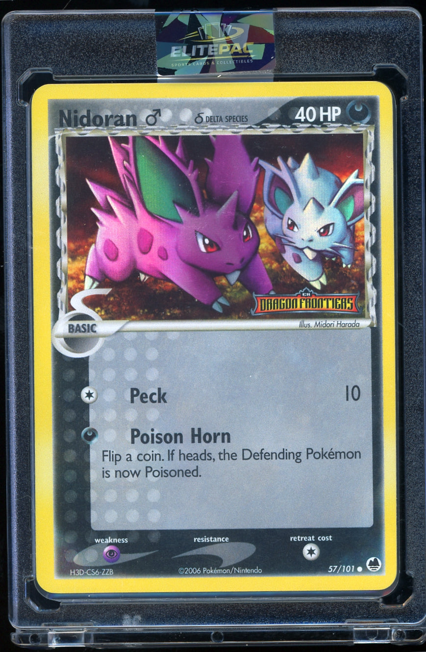 Dragon Frontiers #57/101 Nidoran M (Delta Species)
