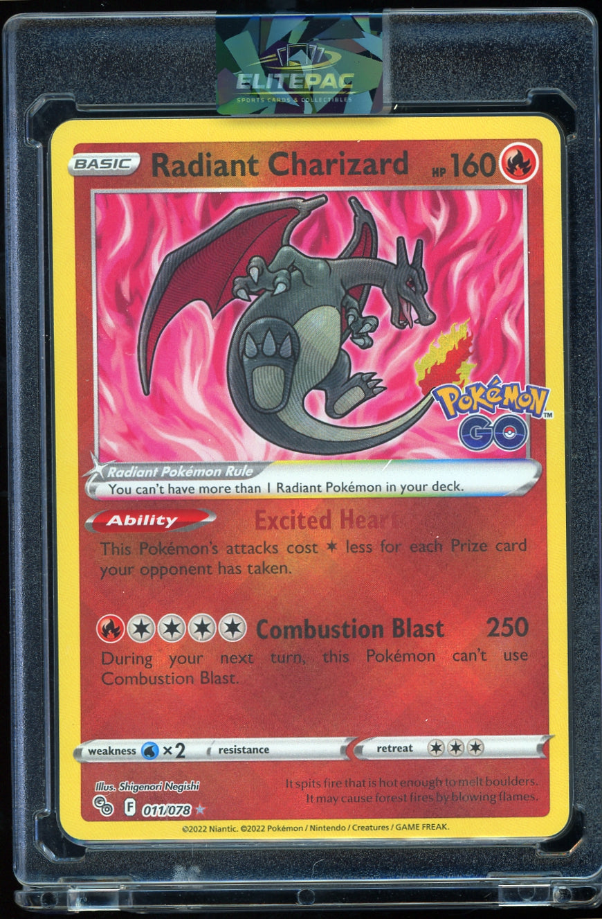 Pokemon GO #011/078 Radiant Charizard