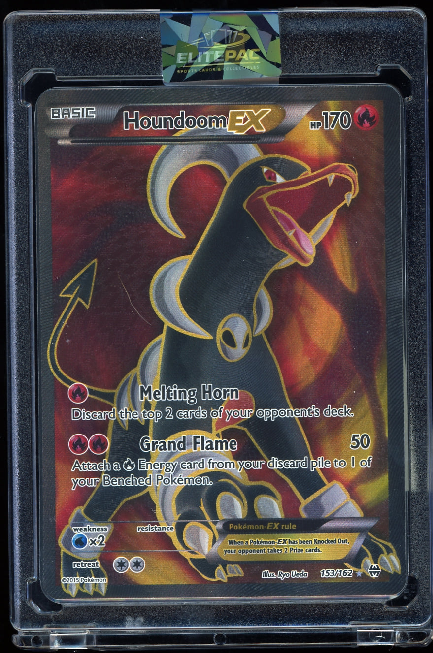 XY - BREAKthrough #153/162 Houndoom EX (Full Art)
