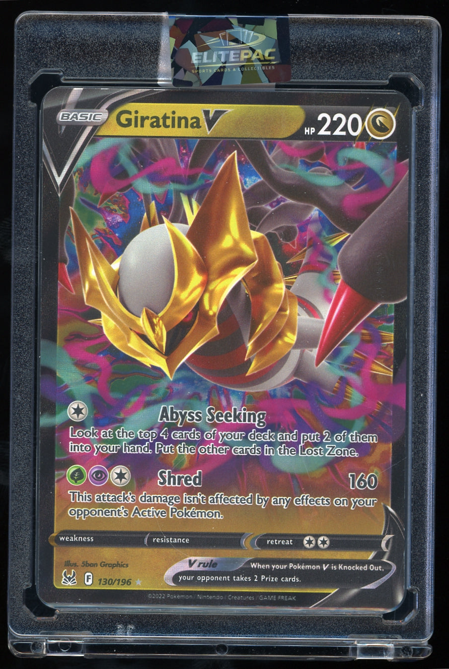 SWSH11: Lost Origin #130/196 Giratina V