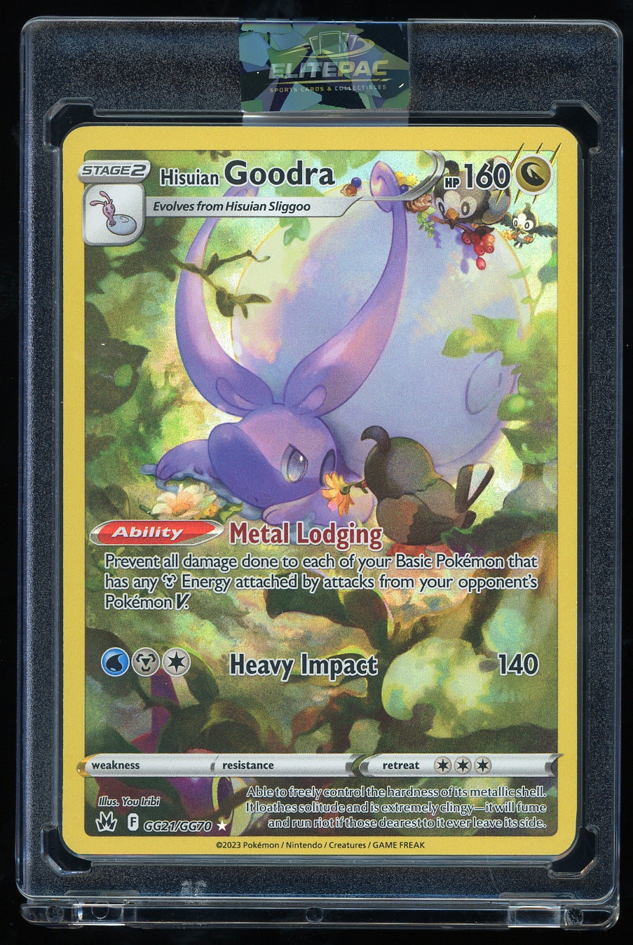 SWSH: Crown Zenith: Galarian Gallery #GG21/GG70 Hisuian Goodra