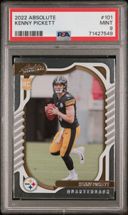 2022 Panini Absolute #101 Kenny Pickett PSA 9 Football