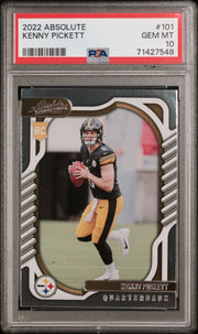 2022 Panini Absolute #101 Kenny Pickett PSA 10