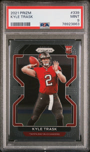 2021 Panini Prizm #339 Kyle Trask PSA 9 Football