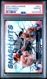 2024 Topps Chrome Boxing Smash Hits #SH-1 Ryan Garcia PSA 10
