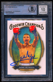 2020 Upper Deck Goodwin Champions #18 Jaime Munguia BGS 0.0