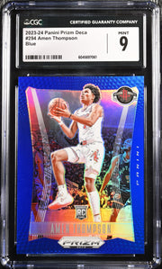 2023-24 Prizm Deca #294 Amen Thompson CGC 9