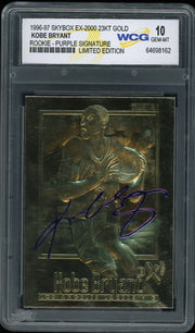 1996-67 SkyBox E-X Century  Kobe Bryant basketball
