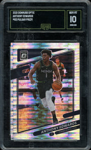 2021-22 Donruss Optic #83 Anthony Edwards Fanatics Box Set basketball