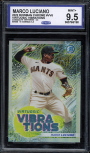2022 Bowman #VV-6 Marco Luciano Virtuosic Vibrations Baseball