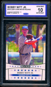 2018 Leaf Perfect Game National Showcase #032 Bobby Witt Jr. Baseball