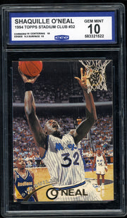 1994-95 Stadium Club #32 Shaquille O'Neal Super Teams Winners basketball