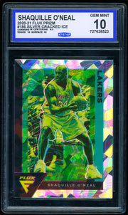 2020-21 Panini Flux #186 Shaquille O'Neal Silver basketball