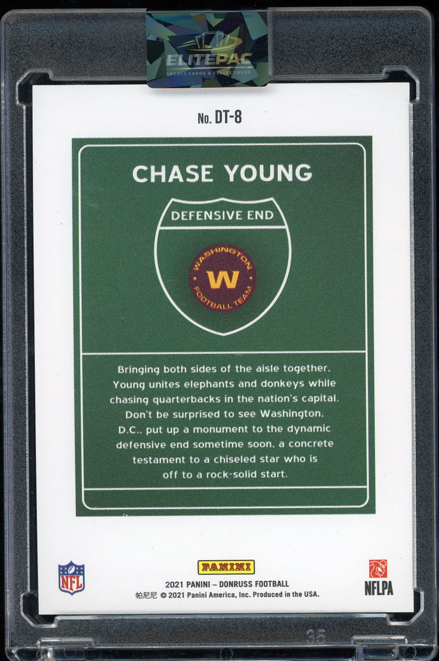 2021 Donruss #DT-8 Chase Young Downtown Football