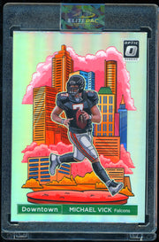 2024 Donruss Optic #25 Michael Vick Downtown! Football
