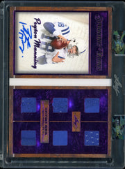 2025 Leaf History Book Sports - Auto Peyton Manning #/10 Football